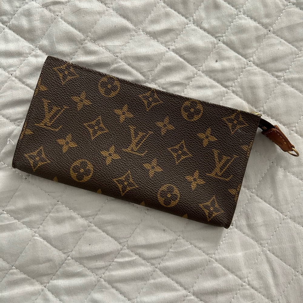 Louis Vuitton toiletry pouch 19 (I believe it’s the 19)